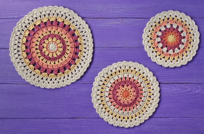 Houston: Crochet Basics - Drink Coaster